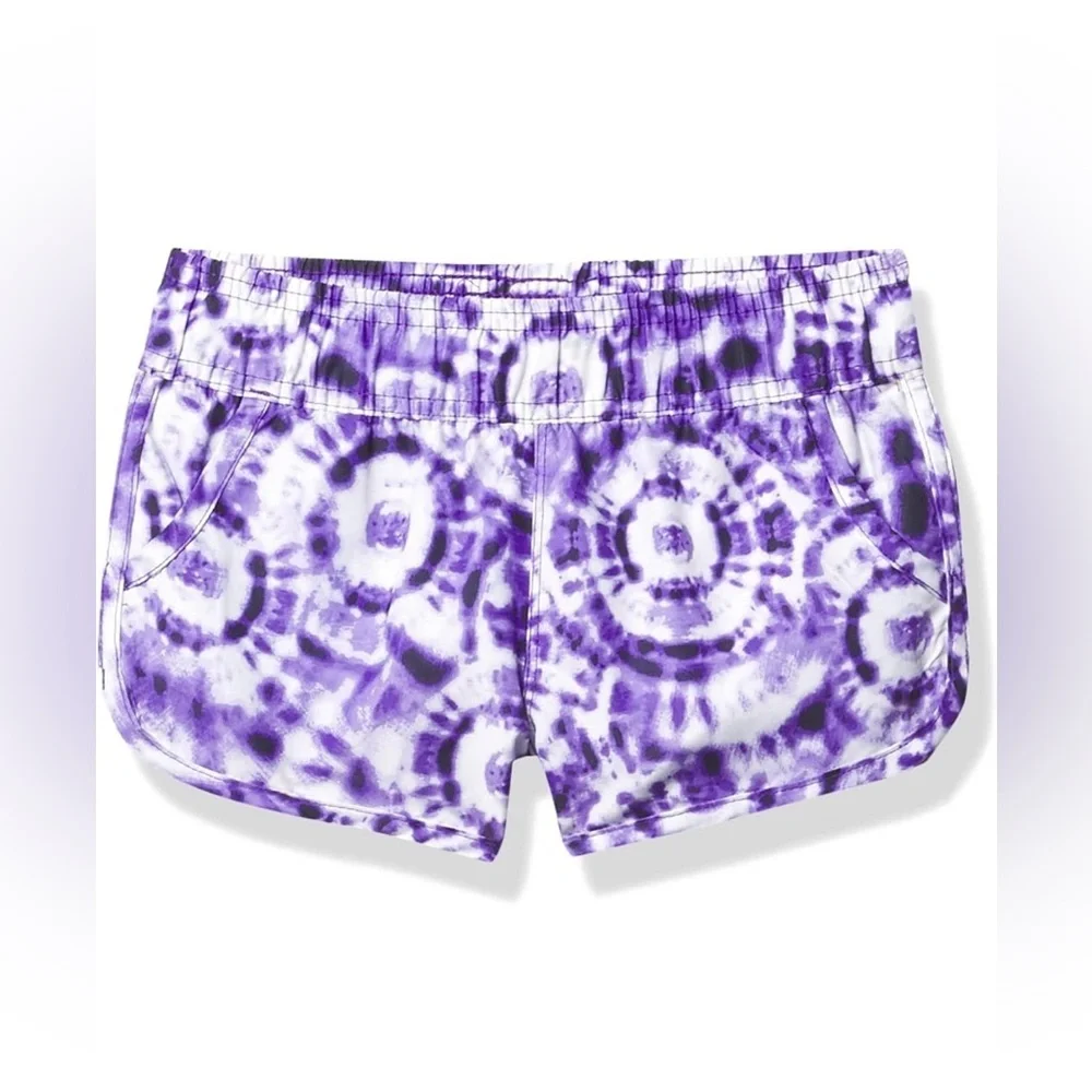 Kanu Surf Girls sandy upf 50 +Quick Dry beach boardshort blue size Large 12/14